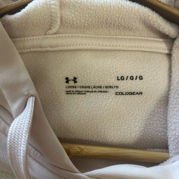 Under Armour Ballet Pink Colored Hoodie. Size Large. Balletcore - Picture 3 of 6